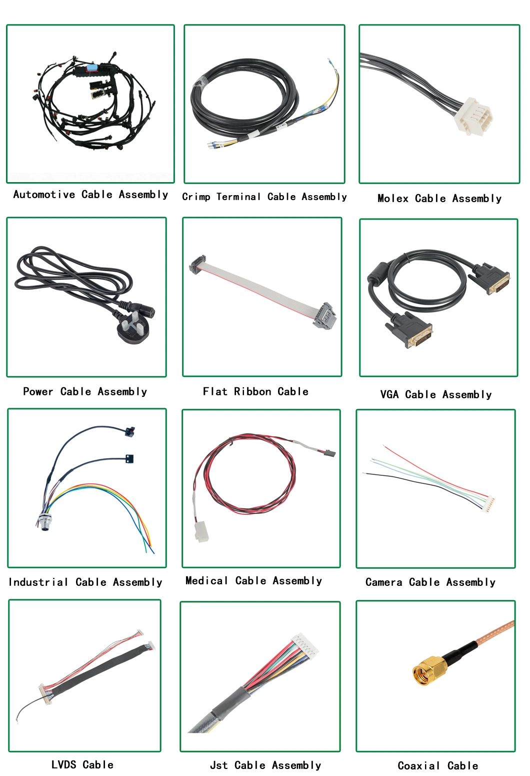 Custom Automotive Cable and Wiring Harness for New Energy