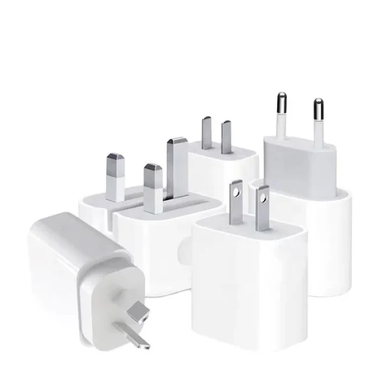 Original Us/UK/EU Wall Plug USB C Power Adapter 20W Pd Charger for iPhone 14 PRO Max Adapter USB C Charger Block for iPhone 13 12 11 X Xs Max