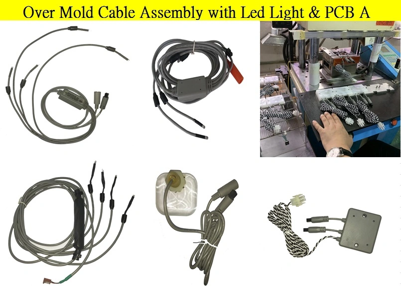 Basic Customization Industrial Over Mold LED Cable Assembly