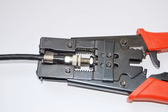 RG6 Compression RF Connector for Coaxial Cable